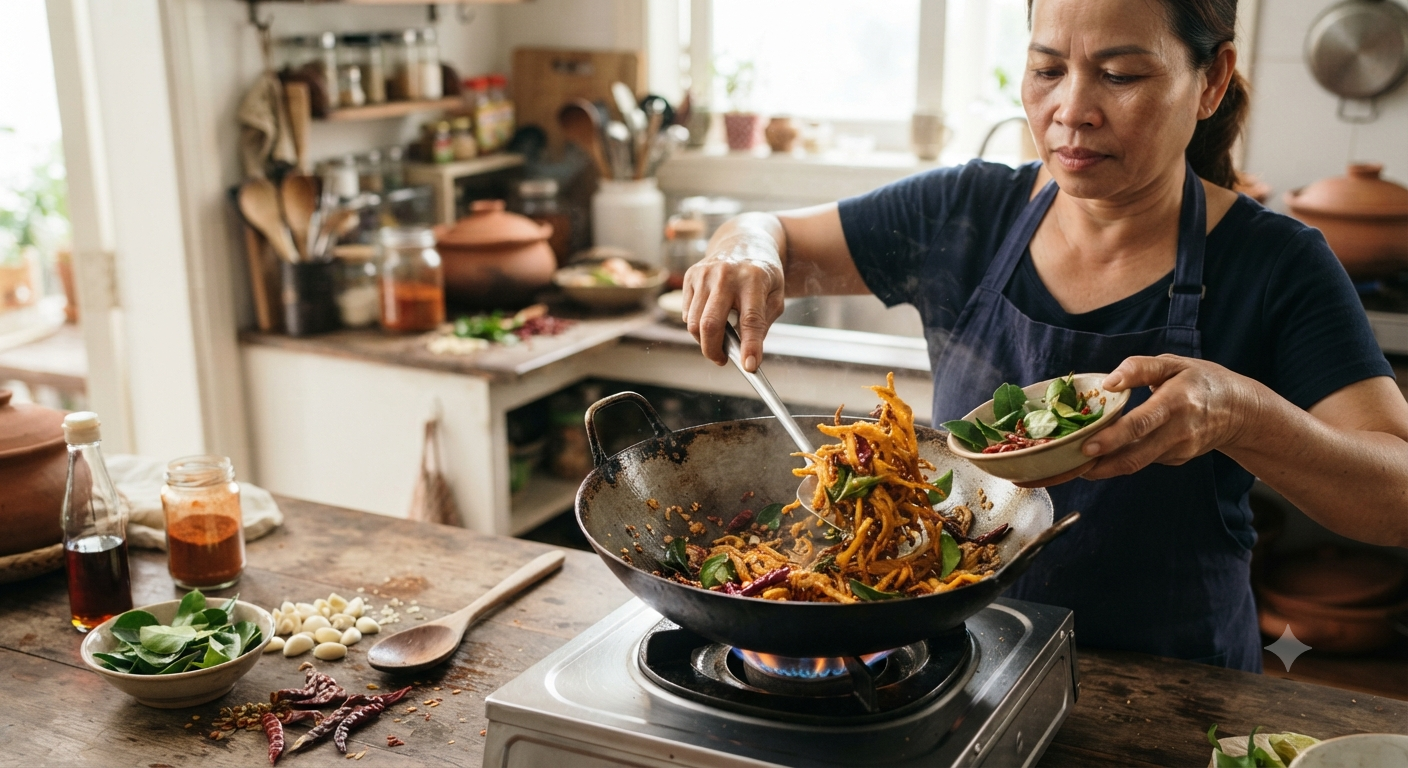 Mẹo nhỏ để khô gà lá chanh luôn ngon