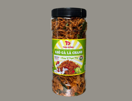Khô Gà Lá Chanh 500g - Hương Vị Truyền Thống