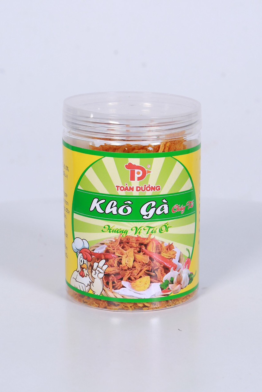 Khô Gà Cháy Tỏi 100g