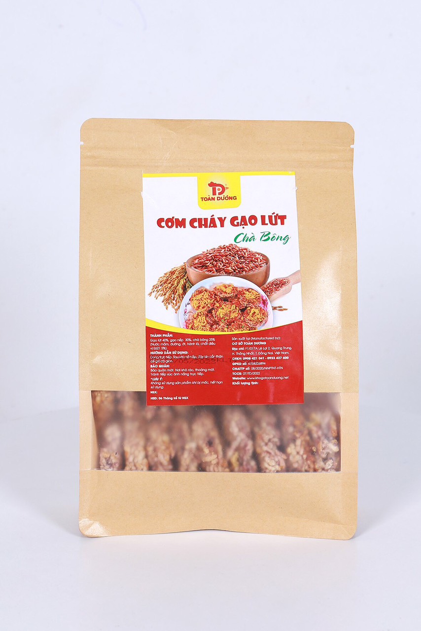 Cơm Cháy Gạo Lứt Chà Bông 250g