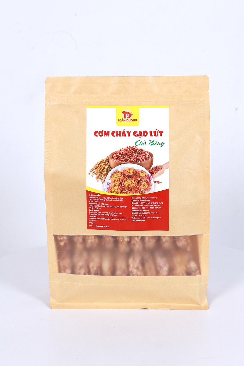 Cơm Cháy Gạo Lứt Chà Bông 375g