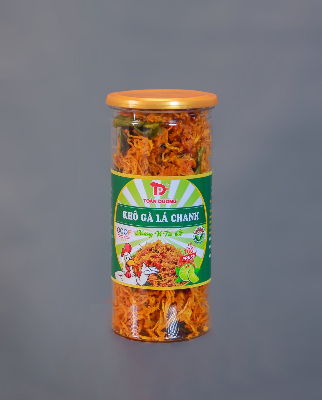 Khô Gà Lá Chanh 250g - Hương Vị Tỏi Ớt